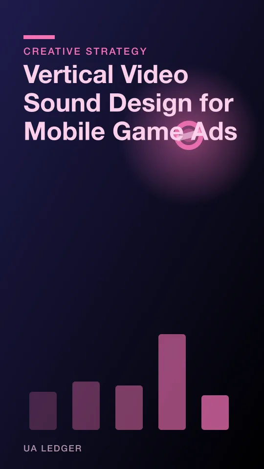 An abstract editorial illustration of a vertical phone screen split between a waveform and a silent muted icon