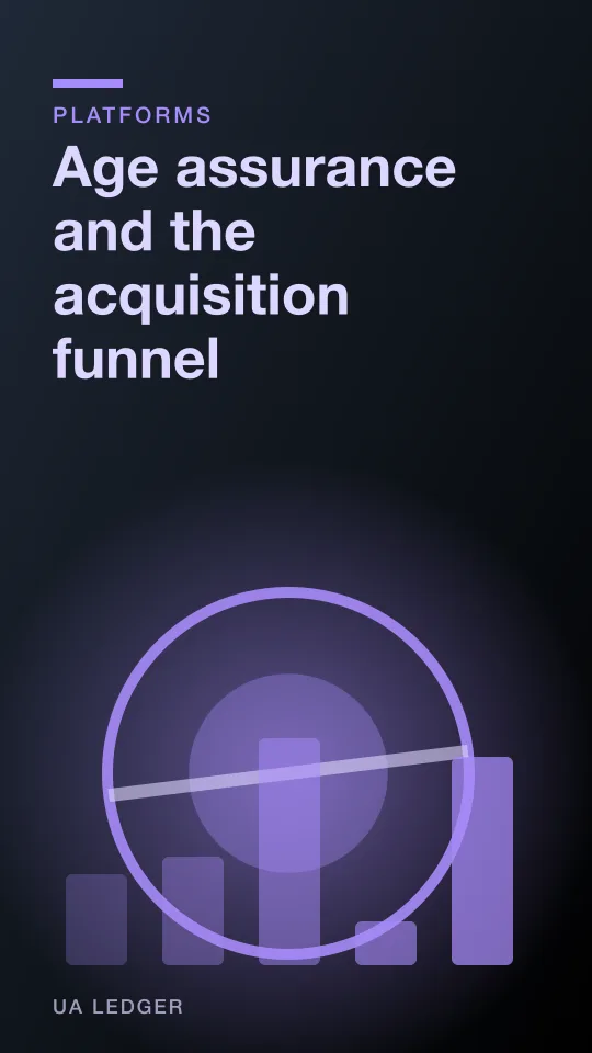 A turnstile gate placed halfway along a simple funnel diagram