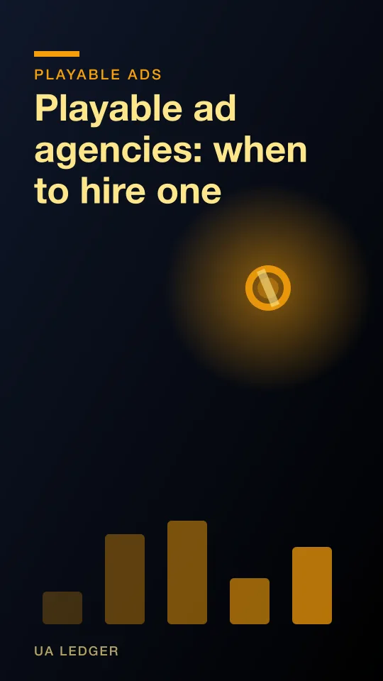 An abstract illustration of a mobile screen splitting into multiple identical build icons