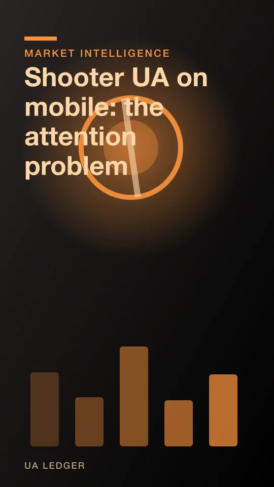 Editorial collage of a phone screen showing a shooter kill feed, a muted speaker icon, and a stopwatch frozen at two seconds.