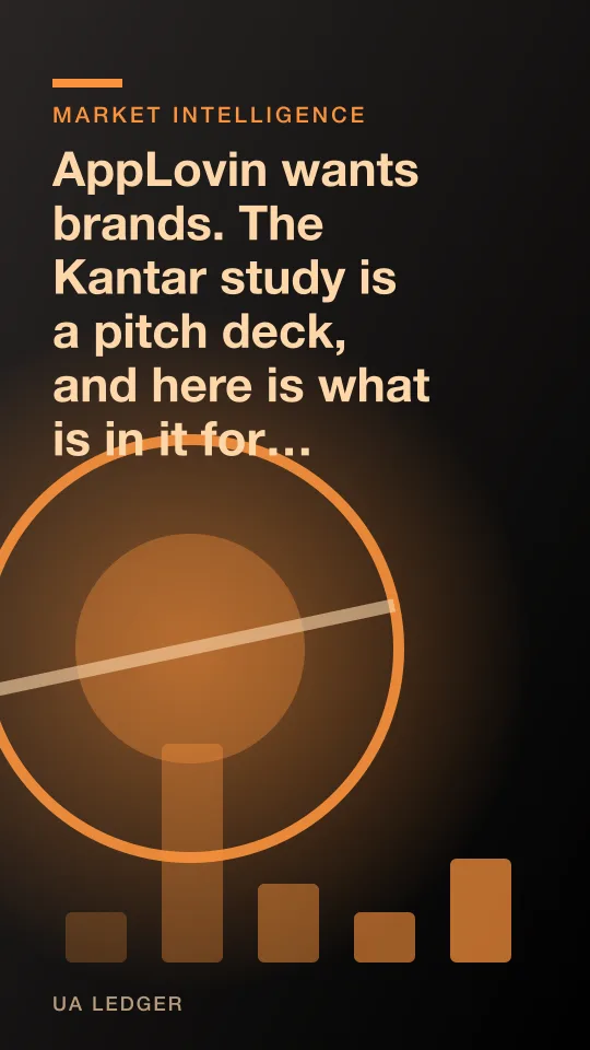 Abstract overlapping speech-bubble shapes suggesting an advertising pitch