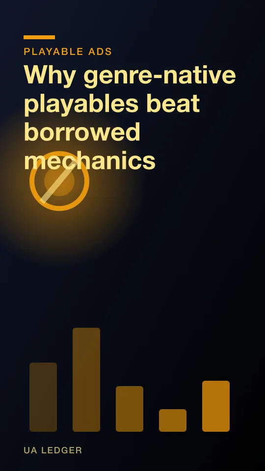 Mobile game creative reference for Why genre-native playables beat borrowed mechanics