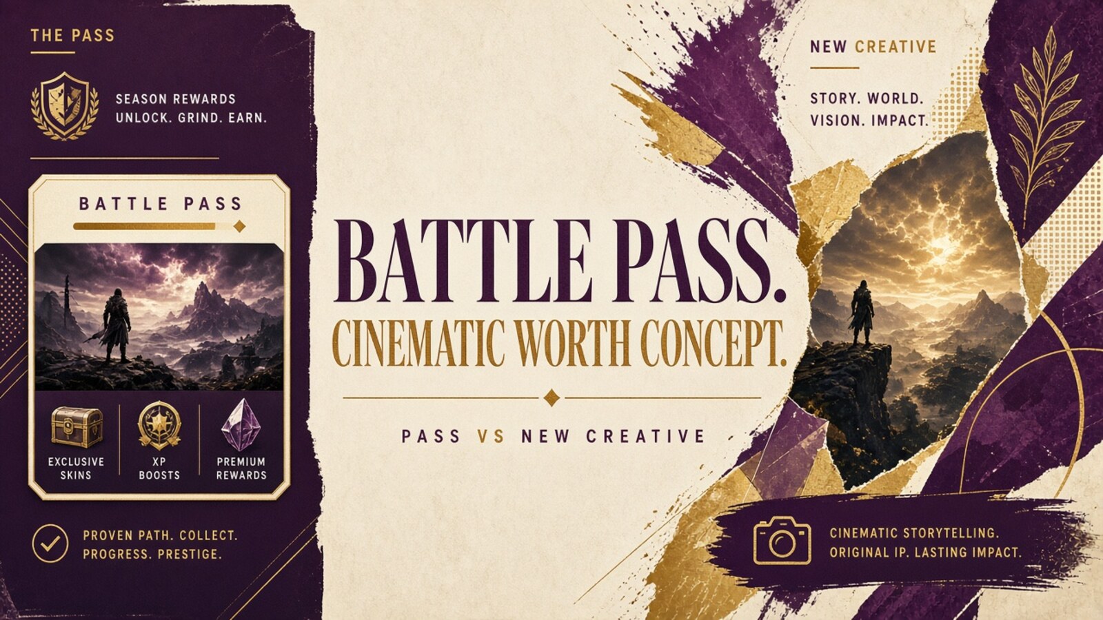 When a new battle-pass cinematic is worth a new concept