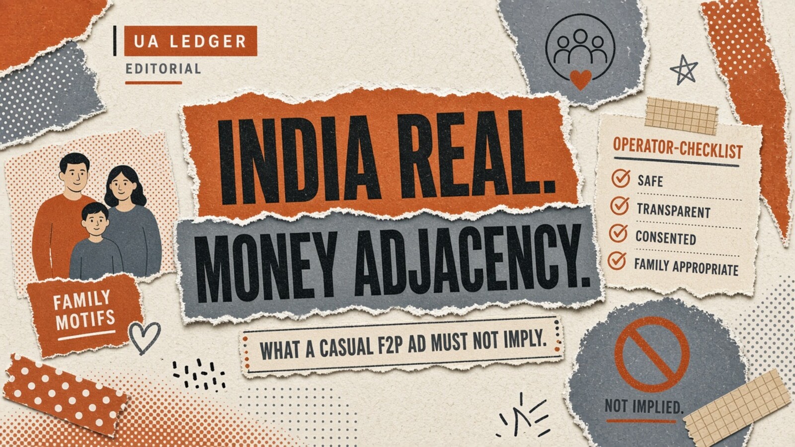 India real-money adjacency: what a casual F2P ad must not imply